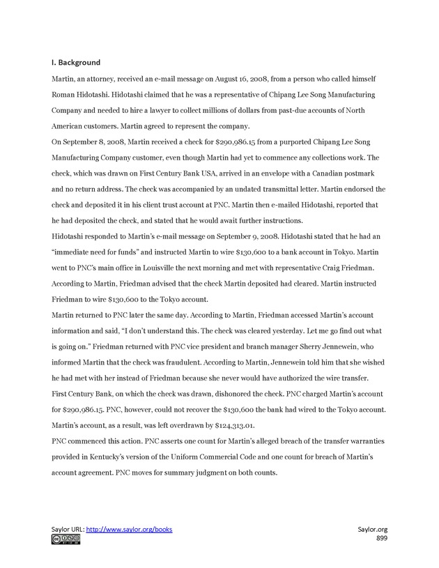 Business Law and the Legal Environment - Page 899